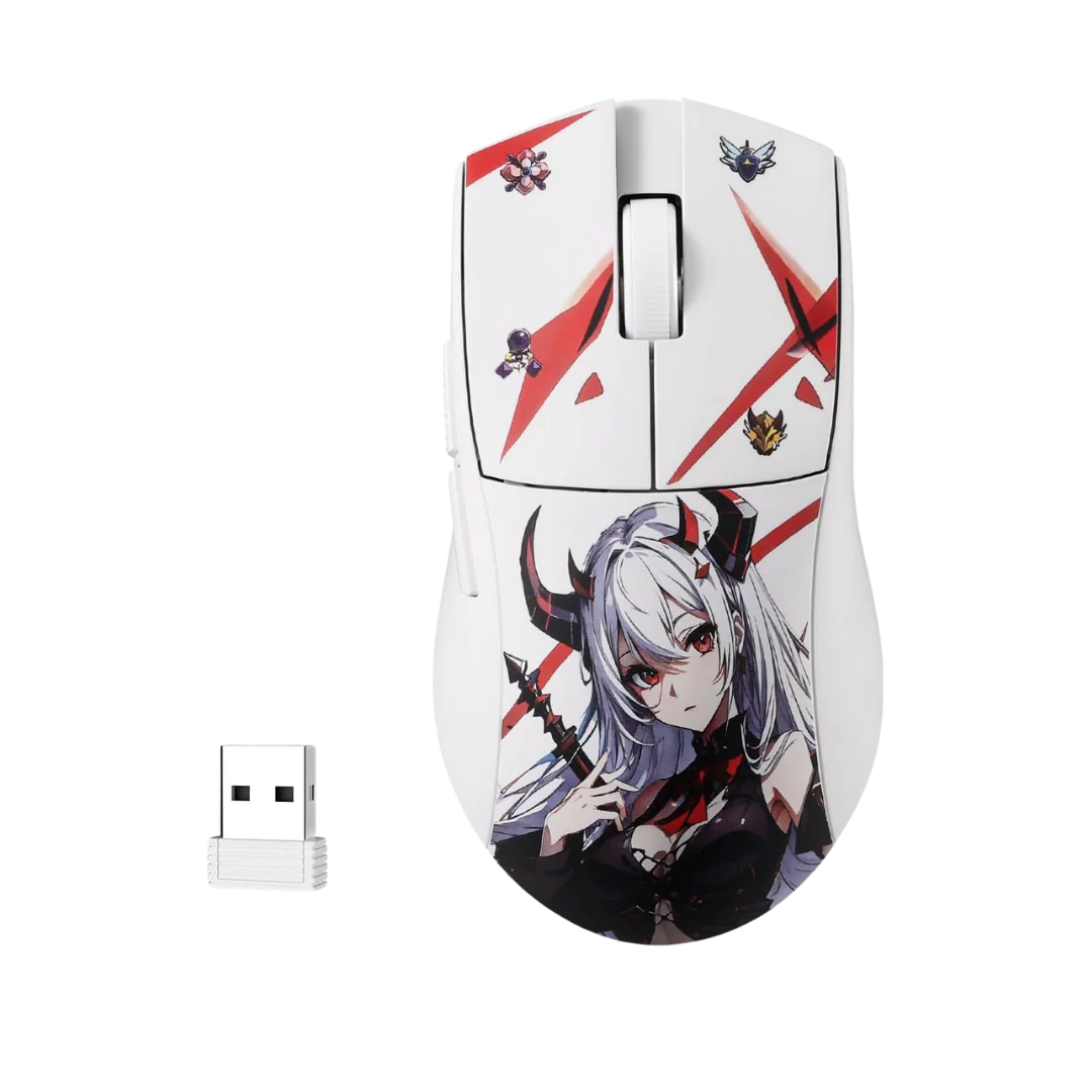 Redragon M916AK PRO 3-Mode Anime Gaming Mouse, 42G Ultra-Light 26K DPI Gaming Mouse Redragon M916AK PRO 3-Mode Anime Gaming Mouse, 42G Ultra-Light 26K DPI Gaming Mouse